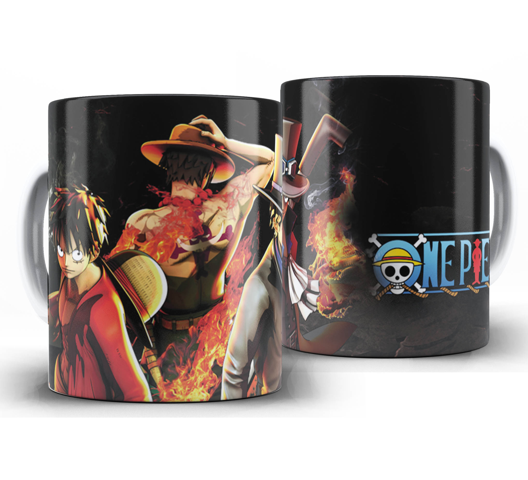 Caneca Anime - One Piece W10 - Irmãos